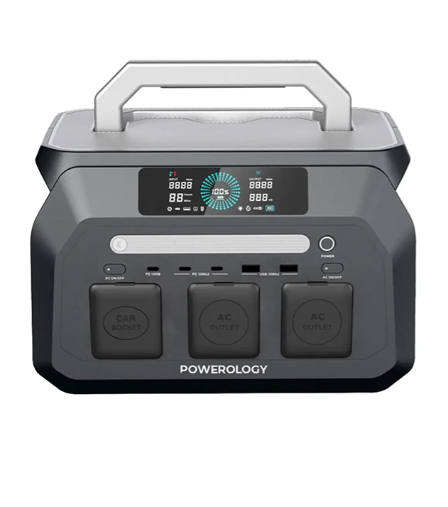 پاوراستیشن 800 وات پارولوژی Powerology Dynamic 800W Portable Power Station PWP800WBK