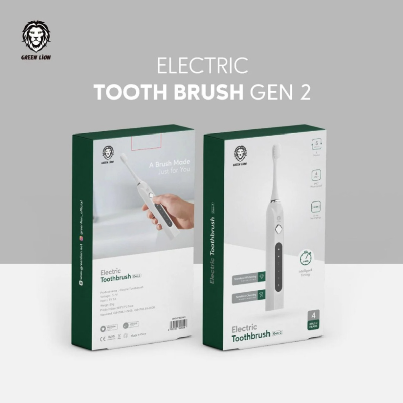 مسواک شارژی گرین مسواک شارژی گرین مسواک شارژی گرین Green Lion Electric Tooth Brush GEN 2