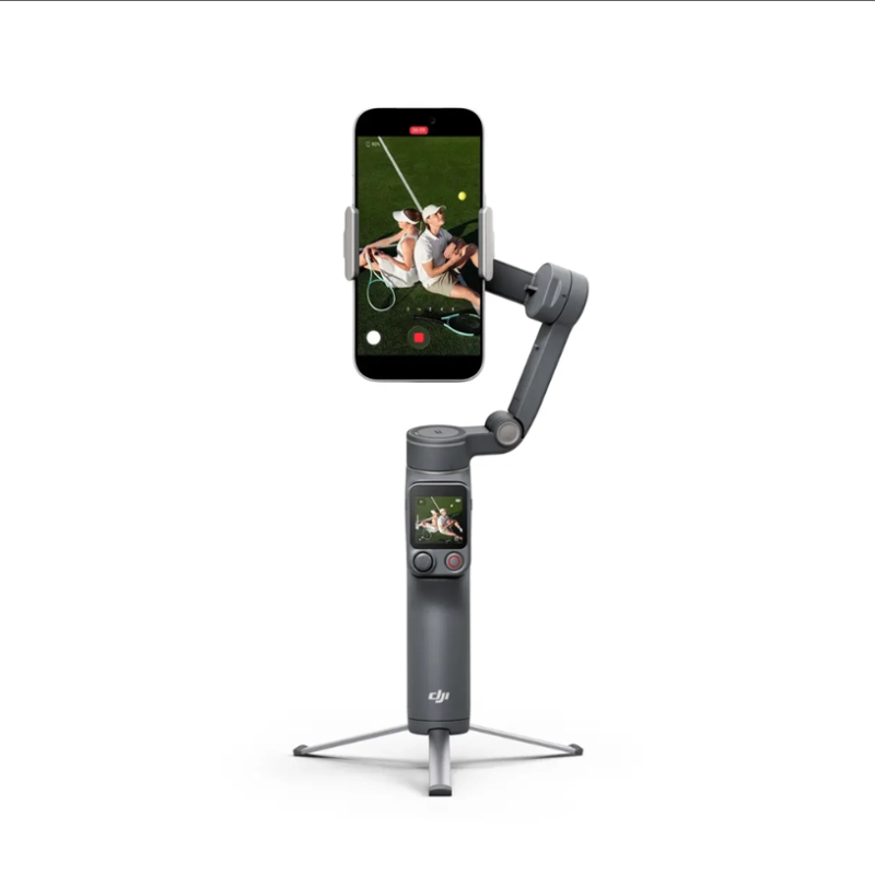 لرزشگیر یا گیمبال موبایل DJI Osmo Mobile 8P Device Only دارای نمایشگر LCD