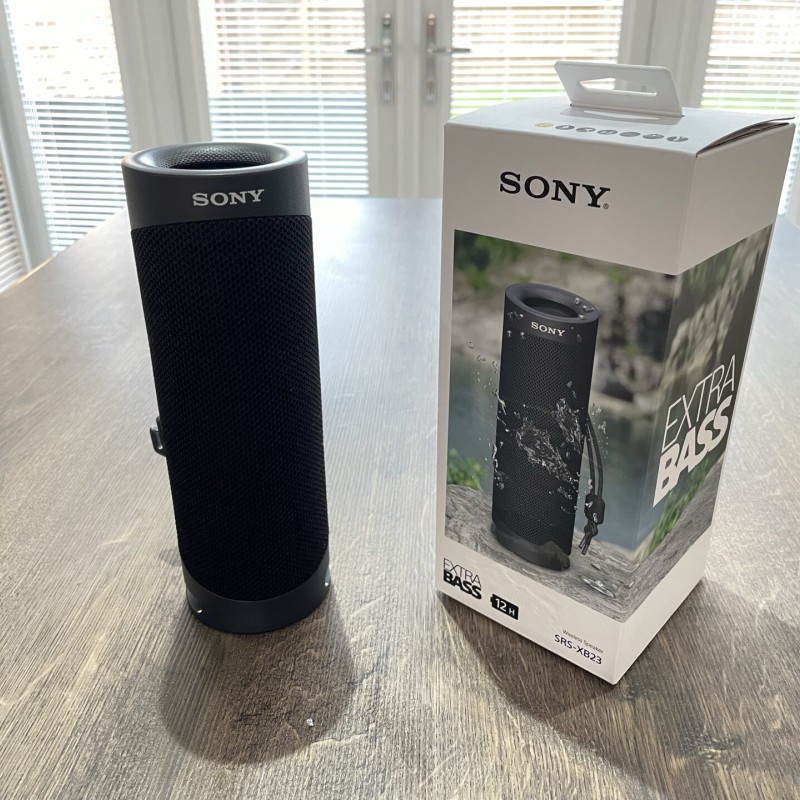 اسپیکر بی‌سیم و بلوتوث سونی مدل   Sony SRS-XB23 EXTRA BASS با گارانتی