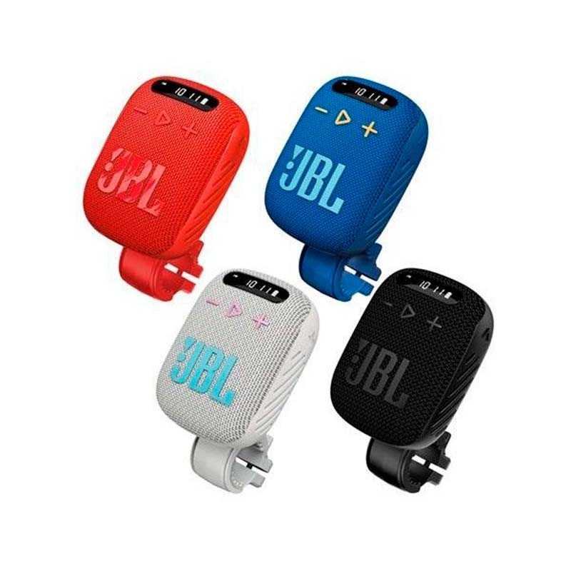 اسپیکر بلوتوثی قابل حمل جی بی ال مناسب دوچرخه و موتور مدل JBL Wind 3