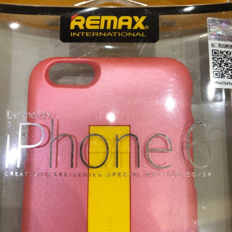 قاب و کاور اورجینال ریمکس برای آیفون 6 همراه با کابل شارژ پشت قاب Remax Creative CASE + USB Cable Back Case Cover