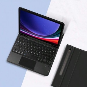 کیف کلاسوری کیبورد دار مناسب برای تبلت سامسونگ Galaxy Tab S9 FE Plus