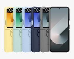 کاور سیلیکونی اصلی Z Flip 6 با حلقه نگهدارنده EF-PF741