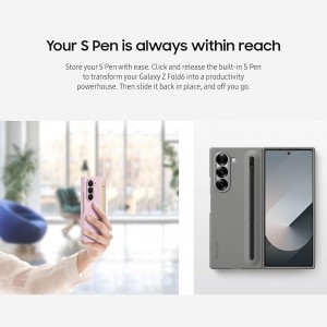 قاب گوشی اورجینال گلکسی زد فولد 6 ساخت ویتنام S pen case Galaxy Z fold6