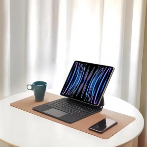 کیبورد تبلت آیپد لِوِلو مدل Aeroboard  مناسب برای تبلت اپل Levelo AeroBoard Saffanio Leather Wireless Keyboard iPad Pro 11 inch / iPad Air