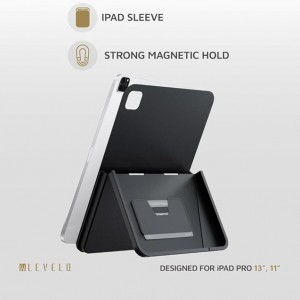 قاب کاور  آیپد پرو 13 اینچ 2024  مغناطیسی برند لِوِلو مدل اومنی Levelo omni Case for iPad Pro 13 2024