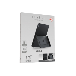 قاب کاور آیپد پرو 13 اینچ 2024 مغناطیسی برند لِوِلو مدل اومنی Levelo omni Case for iPad Pro 13 2024