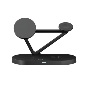 شارژر وایرلس مگ سیف پنج کاره مولتی شارژ لِوللو Levelo Premio 5 In 1 Wireless Charging Pad LVL51WCPBK