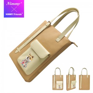 کیف فانتزی چرمی کامپیوتر و تبلت نیمی Nimmy Fashion adorable series Computer bag