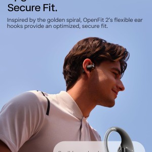 هدفون بی‌سیم افترشاکز مدل SHOKZ OpenFit 2 T920 | جدید ترین مدل 2025