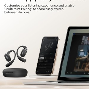 هدفون بی‌سیم افترشاکز مدل SHOKZ OpenFit 2 T920 | جدید ترین مدل 2025