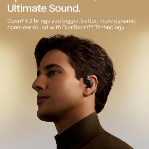 هدفون بی‌سیم افترشاکز مدل SHOKZ OpenFit 2 T920 | جدید ترین مدل 2025