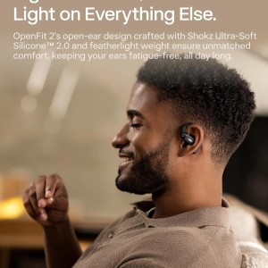 هدفون بی‌سیم افترشاکز مدل SHOKZ OpenFit 2 T920 | جدید ترین مدل 2025