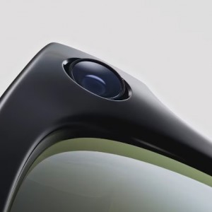 عینک هوشمند ری بن متا مدل وایفارر رنگ مشکی مات با عدسی ترنزیشن (انتقالی)سبز گرافیتی RAY-BAN META WAYFARER transitions RW4006 سایز 50mm