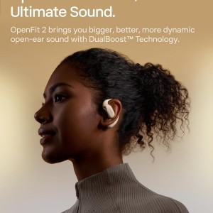 هدفون بی‌سیم افترشاکز مدل SHOKZ OpenFit 2 T920 | جدید ترین مدل 2025