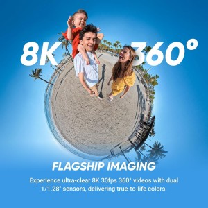 دوربین اینستا 360 ایکس 5 – Insta360 X5 360° 8K Camera