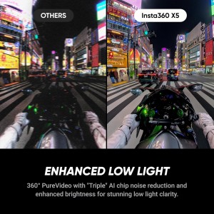 دوربین اینستا 360 ایکس 5 – Insta360 X5 360° 8K Camera