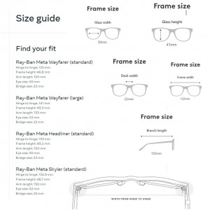عینک هوشمند ری بن متا مدل مشکی براق با عدسی ترنزیشن (انتقالی)آبی آسمانی RAY-BAN META SKYLER transitions RW4010 سایز 50mm