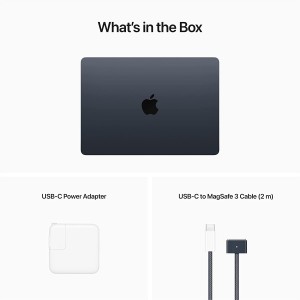 لپ تاپ مک بوک  13.6 اینچ اپل مدل MacBook Air 2022 MLY33 M2 8GB 256GB SSD GPU 8 CORE