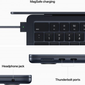 لپ تاپ مک بوک  13.6 اینچ اپل مدل MacBook Air 2022 MLY33 M2 8GB 256GB SSD GPU 8 CORE