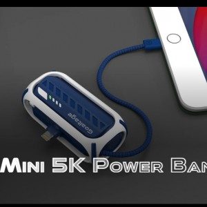 پاوربانک مینی ۵ هزار 22 وات گلتیج    Goaltage 5000mAhPulseMini 5K PowerBank PB08