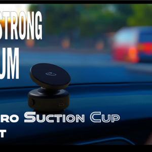 هولدر وکیومی و مگنتی موبایل با مکش شارژی گلتیج Goaltage Suction cup car phone mount STD09