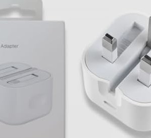 شارژر فست 20 وات اپل مدل B/A، دارای خروجی USB Type-C، امکان شارژ سریع موبایل و تبلت با شدت جریان 2.0 آمپر و بالاتر، قابلیت شارژ آیپد