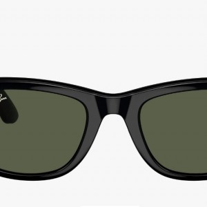 عینک هوشمند ری بن متا مدل وایفارر رنگ مشکی براق با عدسی سبز RAY-BAN META WAYFARER RW4006 سایز استاندارد