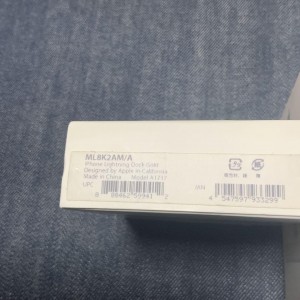 پایه شارژ گوشی موبایل اپل آیفون لایتنینگ Apple iPhone lightning dock A1717 ML8K2AM/A