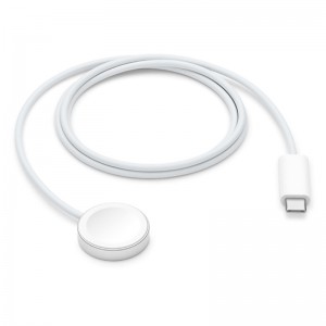 کابل اصلی شارژ سریع مغناطیسی اپل واچ Apple Watch Magnetic Fast Charger to USB-C Cable A2515 MLWJ3ZM/A 1m
