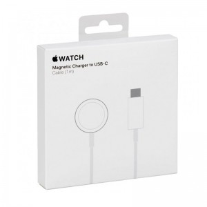 کابل اصلی شارژ سریع مغناطیسی اپل واچ Apple Watch Magnetic Fast Charger to USB-C Cable A2515 MLWJ3ZM/A 1m