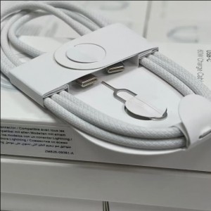 کابل کنفی تایپ سی به تایپ سی اصلی اپل به طول یک متر Apple USB-C To USB-C CABLE