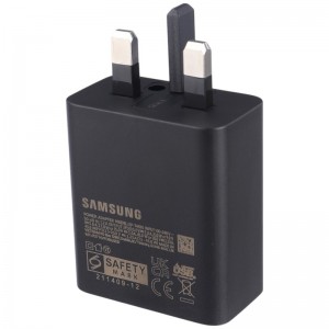 سوپر فست شارژ اورجینال 45 وات سامسونگ مدل EP-T4511 به همراه کابل تبدیل تایپ سی Samsung Power Adapter EP-T4511 USB-C CABLE 1.8m
