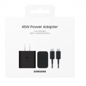 آداپتور شارژر+کابل اصل سامسونگ Samsung 45W Super Fast Charger | EP-T4511