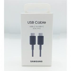 کابل تبدیل USB-C به USB-C سامسونگ Samsung USB Cable 5A 1m EP-DN975