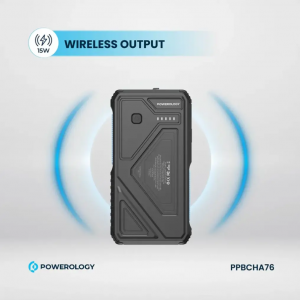 پاوربانک وایرلس شارژ خورشیدی یا سولار 20000 میلی آمپر پاورولوژی PP076 مدل Powerology PPBCHA76