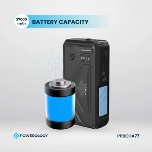 پاوربانک 27000 میلی آمپر خورشیدی پاورولوژی مدل POWEROLOGY POWER BANK WIRELESEE