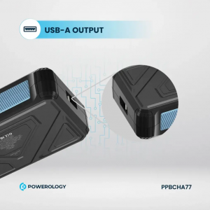 ناموجود ! پاوربانک خورشیدی 27000 پاورولوژی Powerology PPBCHA77 همراه با کابل متصل
