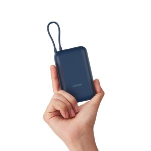 پاور بانک یو اس بی و تایپ سی 22.5 وات 10000 شیائومی Xiaomi P15ZM Power Bank Built-in Cable10000mAh