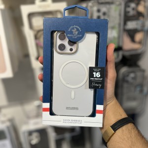 قاب برند پولو سانتا باربارا مدل HARVEY مناسب برای آیفون 16 پرو مکس IPHONE 16 PRO MAX
