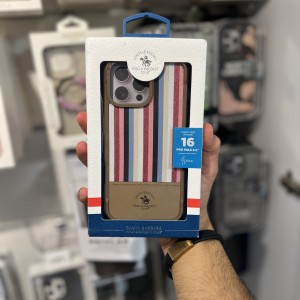 قاب برند پولو سانتا باربارا مدل ISAAC مناسب برای آیفون 16 پرو مکس IPHONE 16 PRO MAX