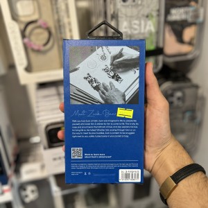 قاب برند ZUCK BEAR  مدل PARIS GENTLEMAN مناسب برای آیفون 16 پرو مکس  IPHONE 16 PRO MAX