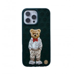 قاب برند ZUCK BEAR مدل PARIS GENTLEMAN مناسب برای آیفون 16 پرو مکس IPHONE 16 PRO MAX