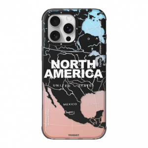 قاب برند YOUNGKIT مگسیف دار مدل AMERICA مناسب برای آیفون 16 پرو مکس IPHONE 16 PRO MAX