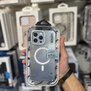 قاب برند YOUNGKIT مگ سیف دار مدل CRYSTAL SHIELD مناسب برای آیفون 16 پرو مکس IPHONE 16 PRO MAX