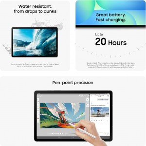 تبلت 10.9 اینچ سامسونگ مدل Samsung Galaxy Tab S10 FE Wi-Fi SM-X520 ظرفیت 128 گیگابایت و رم 8 گیگابایت