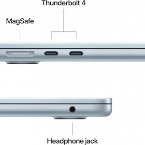 لپ تاپ اپل مک بوک ایر 13.6 اینچ M4 (8C-10C) ظرفیت 16/256 گیگابایت مدل Apple MacBook Air 13.6-inch M4 2025