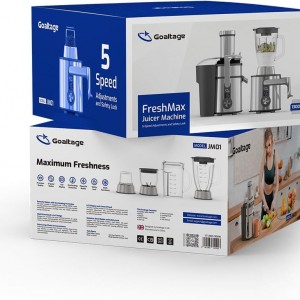 ابمیوه گیری چهارکاره گلتیج مدل SM01 گلتیج Goaltage FreshMax Juice Maker