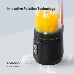 مخلوط کن و شیکر شارژی قابل حمل پرودو Porodo Dual Spin Clockwise & Reverse Portable Blender